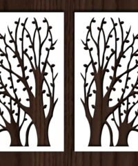 Design pattern screen panel