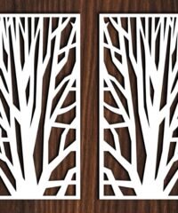 Design pattern screen panel