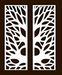Design pattern screen panel