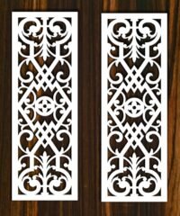 Design pattern screen panel
