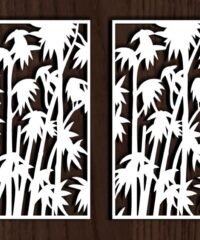 Design pattern screen panel