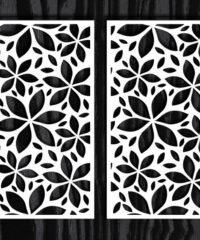 Design pattern screen panel