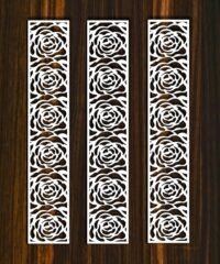Design pattern screen panel