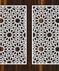Design pattern screen panel