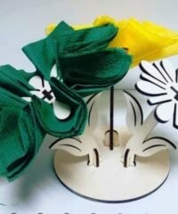 Flower napkin