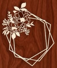 Geometric frame Geometric frame