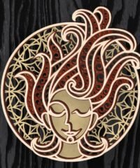 Layerd Virgo zodiac