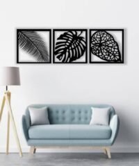 Leaf wall art