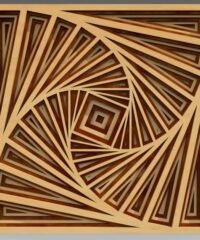 Multilayer 3D ornament
