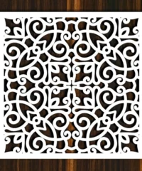 Square decoration