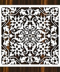 Square decoration