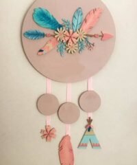 Bow and feathers