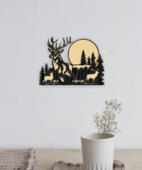 Deer wall decor
