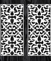 Design pattern panel screen