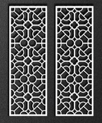 Design pattern panel screen