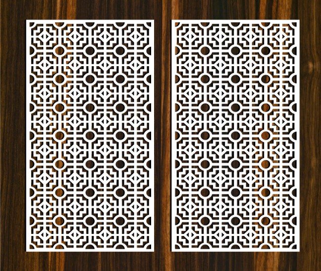 Design pattern panel screen