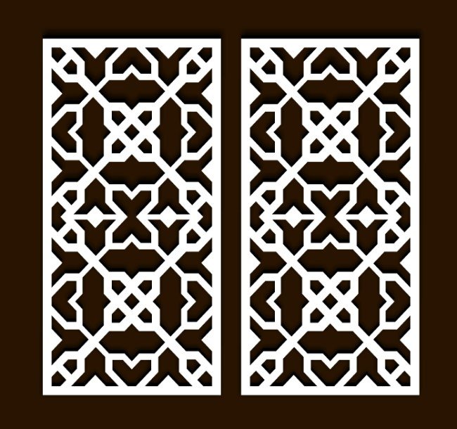 Design pattern panel screen