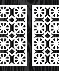 Design pattern panel screen