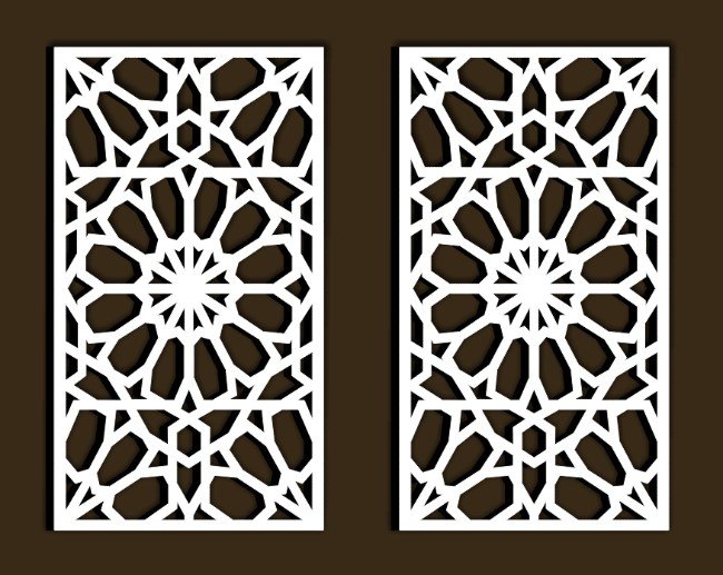 Design pattern panel screen