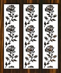 Design pattern screen panel