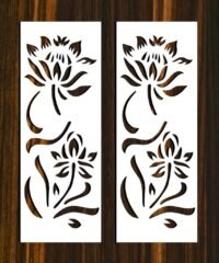 Design pattern screen panel