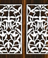 Design pattern screen panel