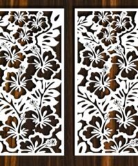 Design pattern screen panel