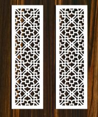 Design pattern screen panel