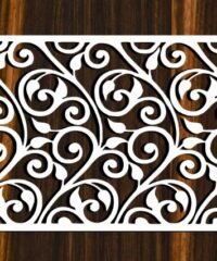 Design pattern screen panel