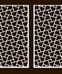 Design pattern screen panel