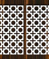 Design pattern screen panel Design pattern screen panel