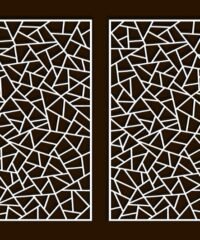Design pattern screen panel