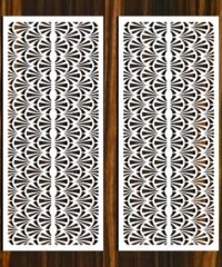 Design pattern screen panel