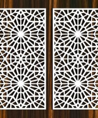 Design pattern screen panel