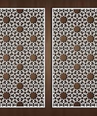 Design pattern screen panel