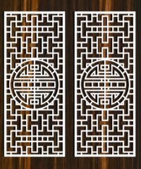 Design pattern screen panel Design pattern screen panel