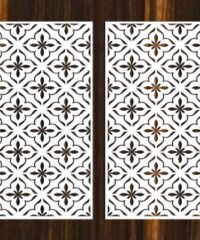 Design pattern screen panel