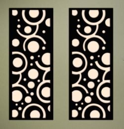 Design pattern screen panel Design pattern screen panel