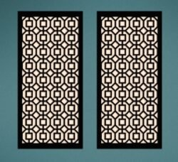 Design pattern screen panel Design pattern screen panel