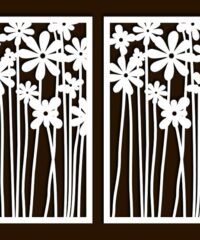 Design pattern screen panel