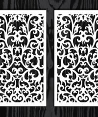 Design pattern screen panel