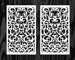 Design pattern screen panel Design pattern screen panel