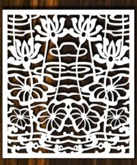 Design pattern screen panel