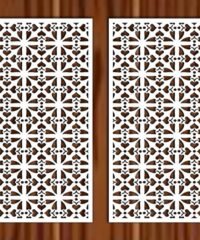 Design pattern screen panel