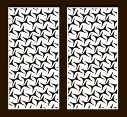 Design pattern screen panel Design pattern screen panel