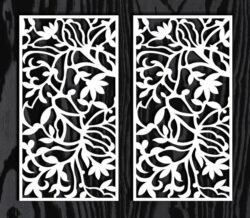 Design pattern screen panel Design pattern screen panel