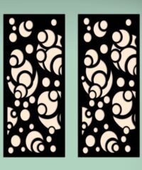 Design pattern screen panel