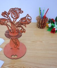 Flower Napkin Holder Table Decor