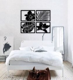 Flower panel wall decor Flower panel wall decor
