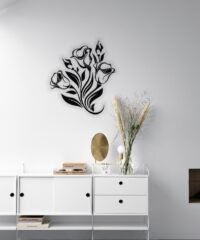 Flower wall decor